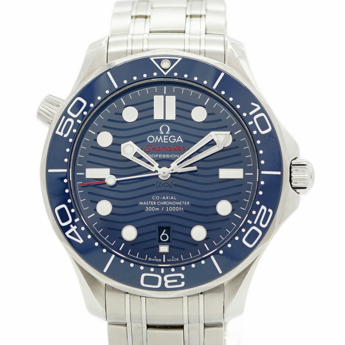 Pre-Owned Omega Seamaster 210.30.42.20.03.001 Blue Dial Men's Watch