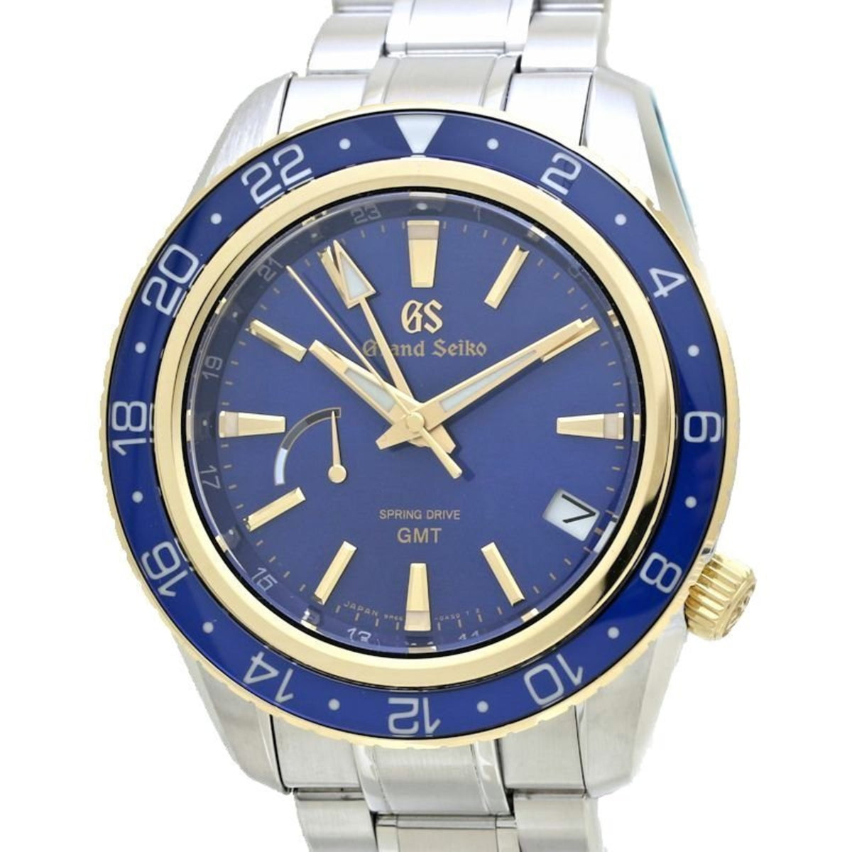 Gebrauchte SEIKO Grand Seiko GS SBGE248 9R66-0AW0 Master Shop Limited Edition Spring Drive Edelstahl xK18YG Gelbgold Herren 39721 Uhr 