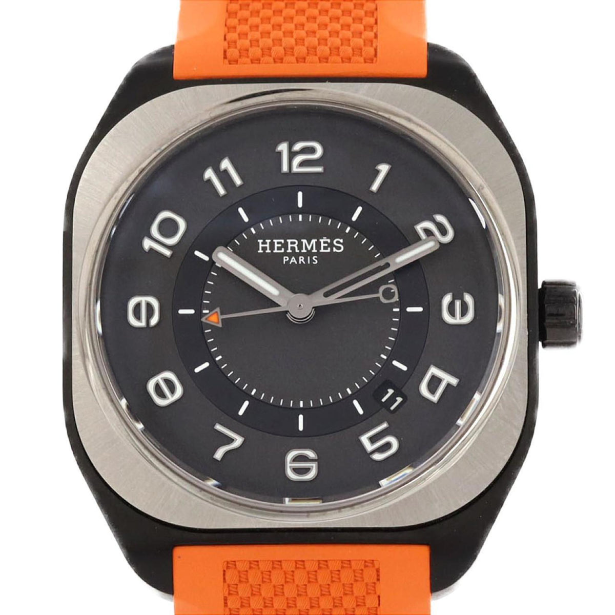 Pre-Owned Herm?s H08 DLC SP1.741 TI Automatic Watch