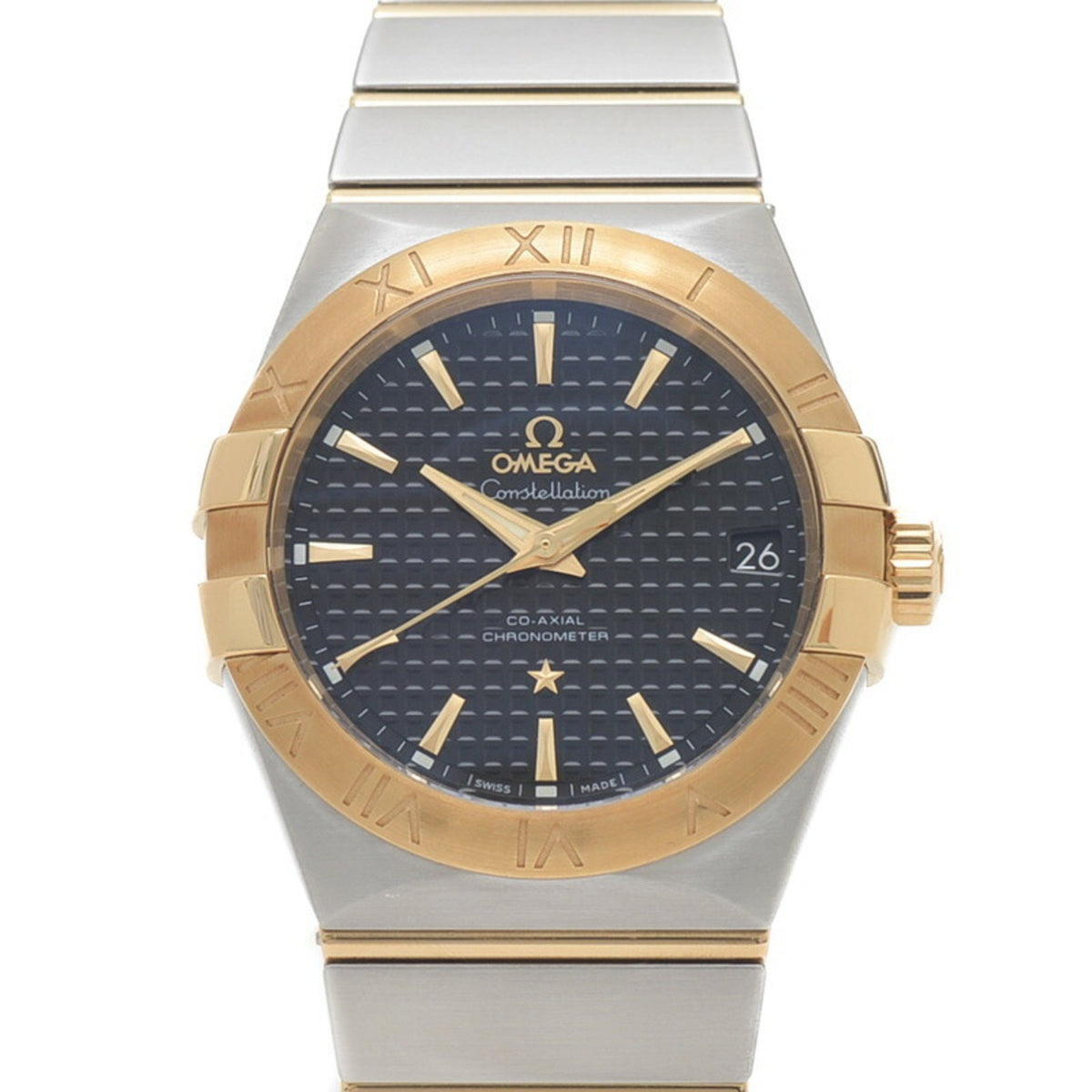 Gebrauchte Omega Constellation Co-Axial Uhr Chrono Herren 123.20.38.21.06.001 