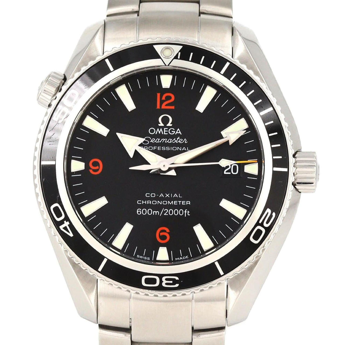 Pre-Owned Omega Seamaster Planet Ocean 2201.51 Stainless Steel Automatic Watch