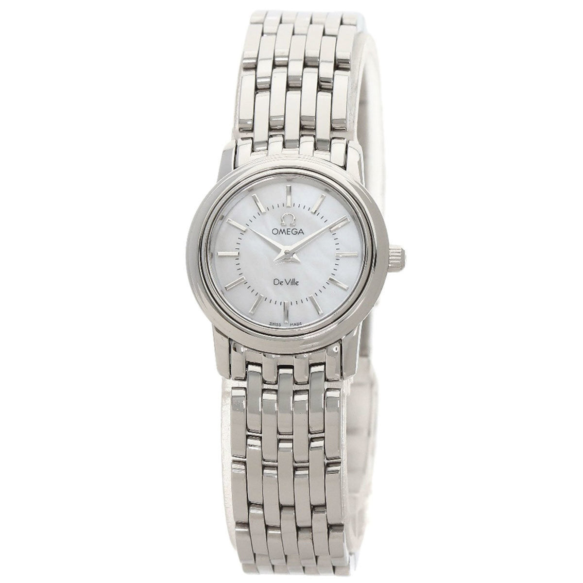 Gebrauchte OMEGA 4570.72 De Ville Prestige Uhr Edelstahl SS Damen 