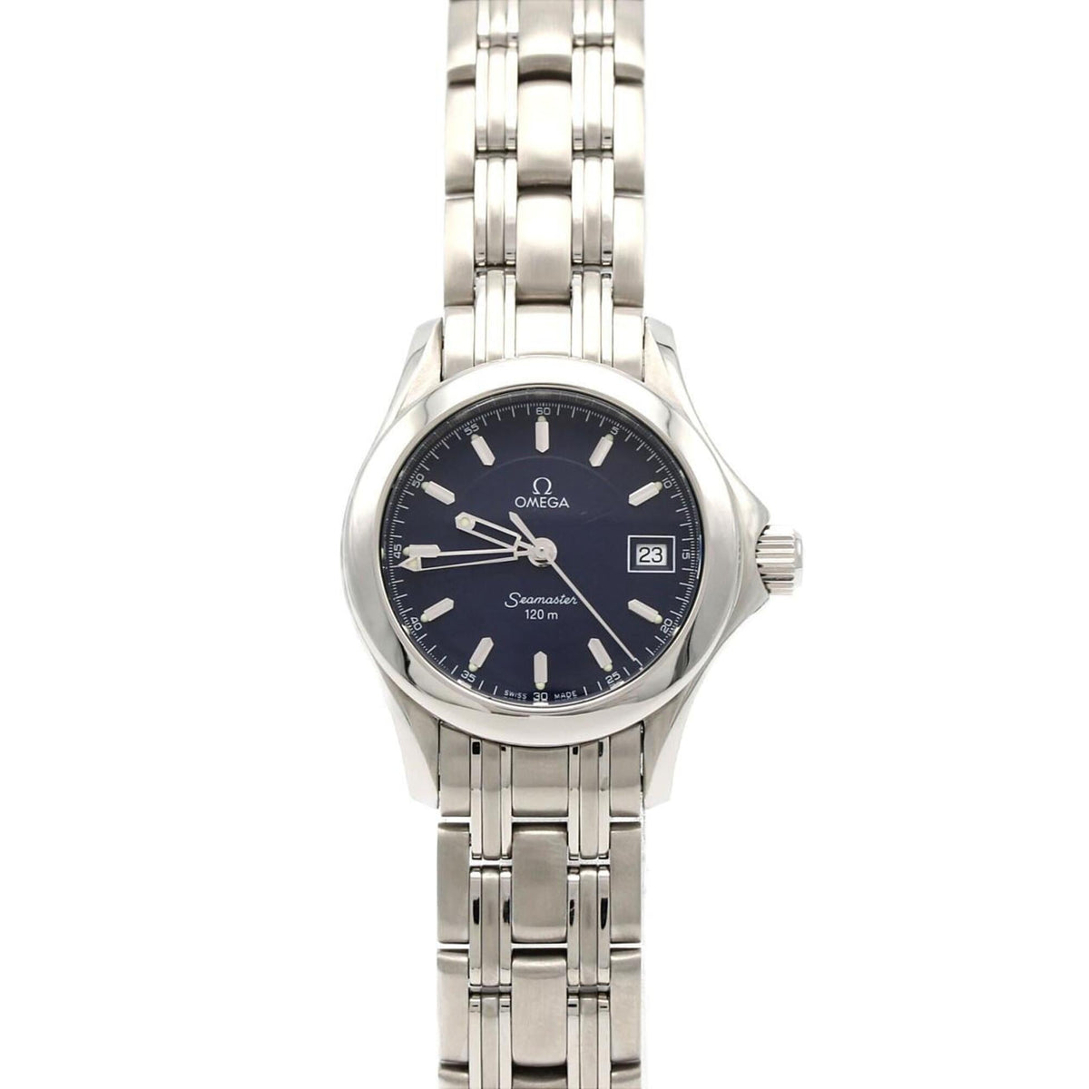 Pre-Owned Omega Seamaster 120 Mayol '01 Limited 2587.80 Stainless Steel Quartz Watch