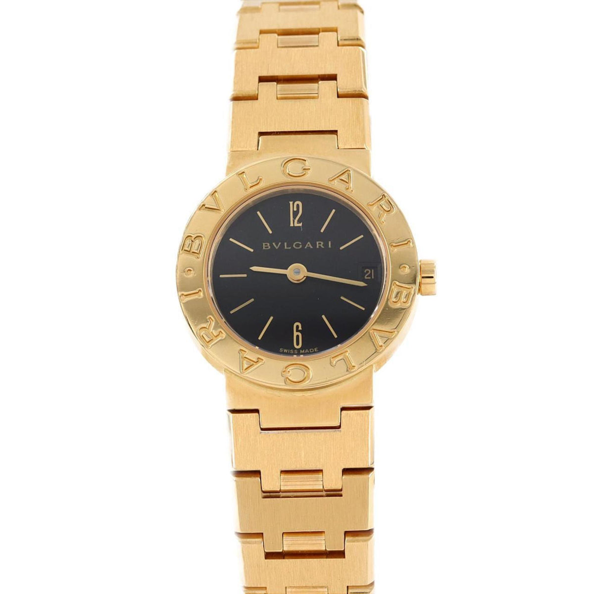 Gebrauchte Bvlgari YG BB23GG Quarzuhr 