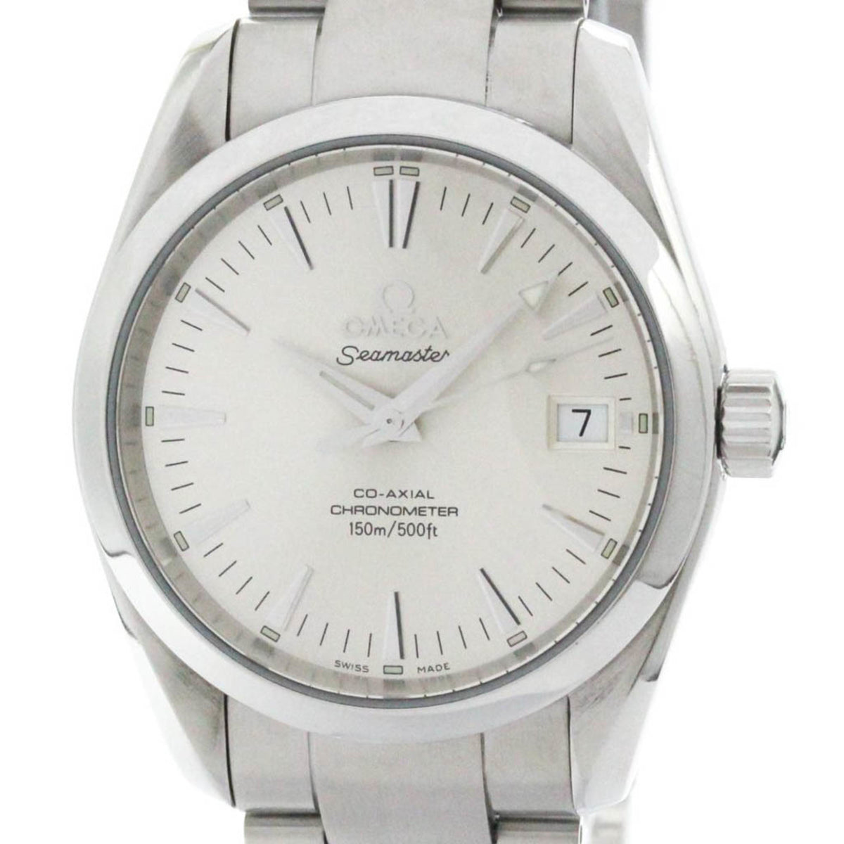 Gebrauchte polierte OMEGA Seamaster Aqua Terra Co-Axial Automatikuhr 2504.30 BF573611 