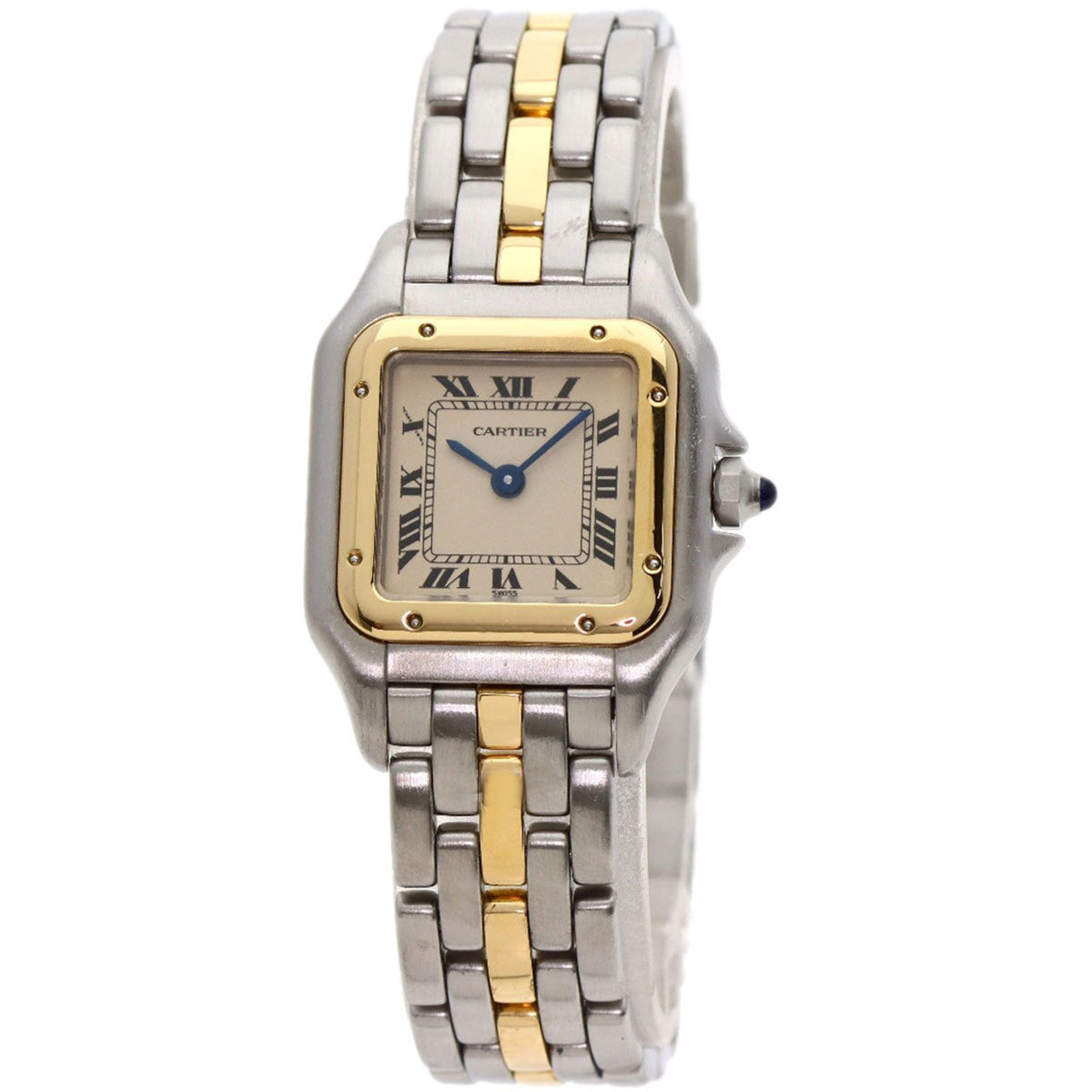 Gebrauchte Cartier W25029B5 Panthere SM 1 Row Uhr Edelstahl SSx18KYG Damen CARTIER 
