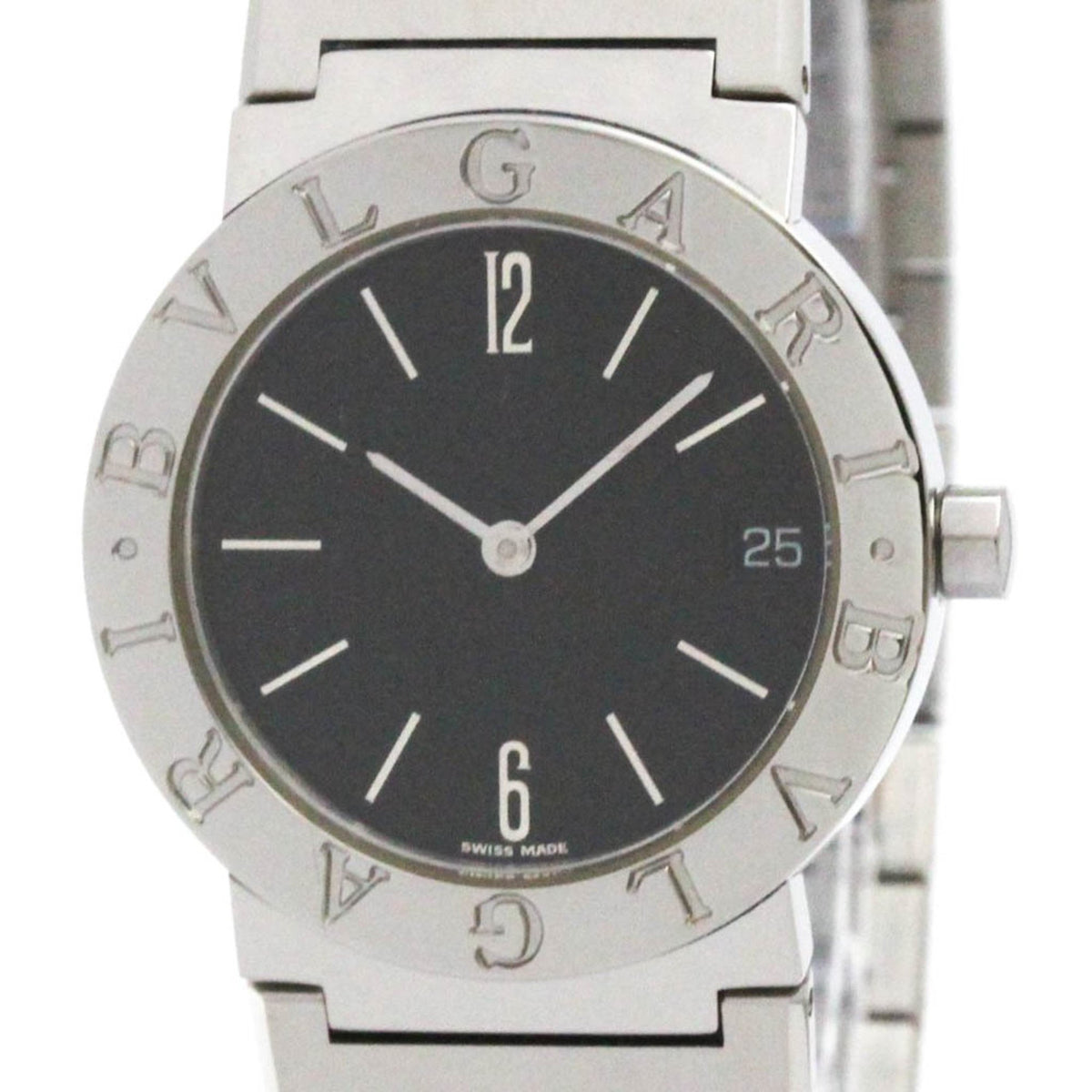 Gebrauchte Bvlgari Bvlgari Bvlgari Quarz Edelstahl Unisex Kleid/Formal BB30SSD 