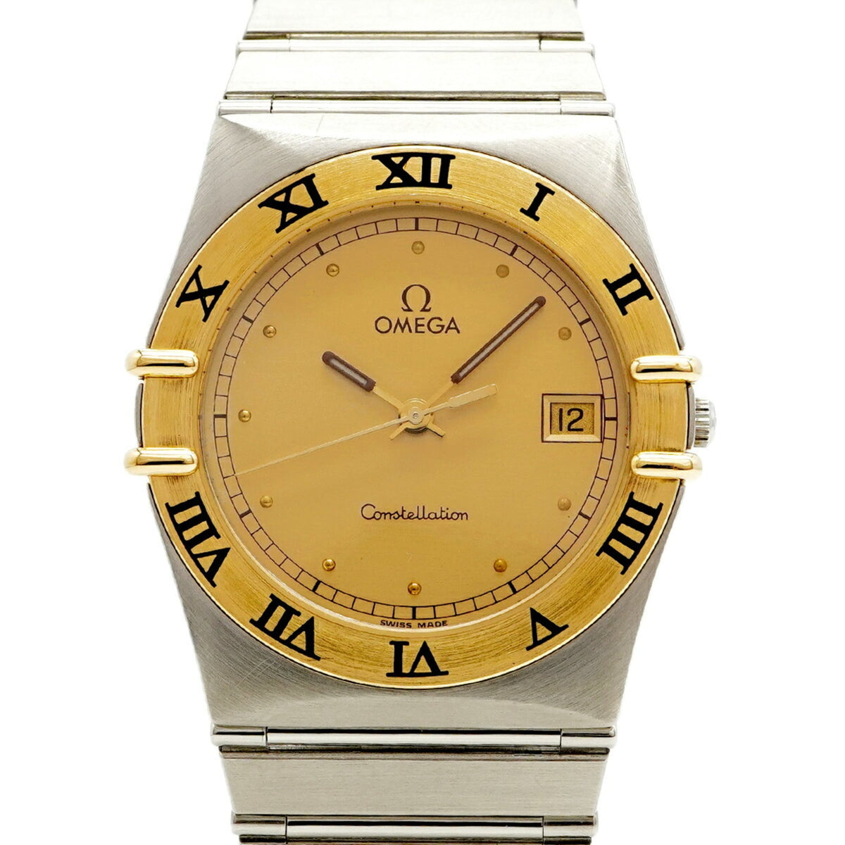 Pre-Owned Omega Constellation 396.1080 Gold Dial Watch (Men's & Women's)