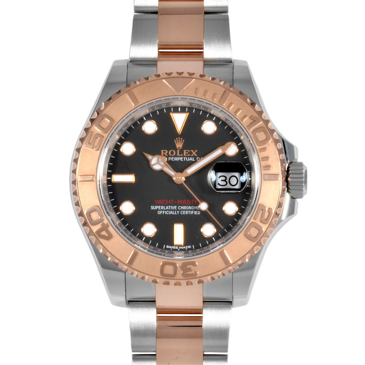 Gebrauchte Rolex ROLEX 116621 Yacht-Master 40 Random Uhr Automatik Schwarzes Zifferblatt PG x SS 2017 Herren 