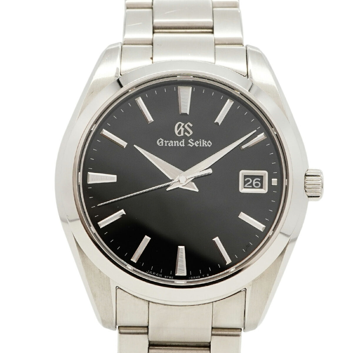 Pre-Owned Seiko Grand SBGV223 9F82-0AF0 Black Dial Men's Watch