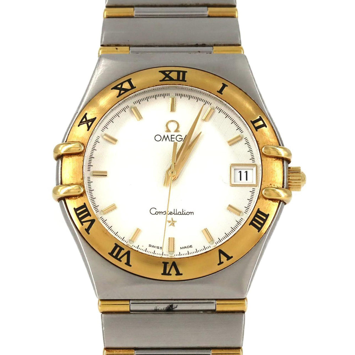 Pre-Owned Omega Constellation Two-tone 1312.30 SSxYG Quartz Watch