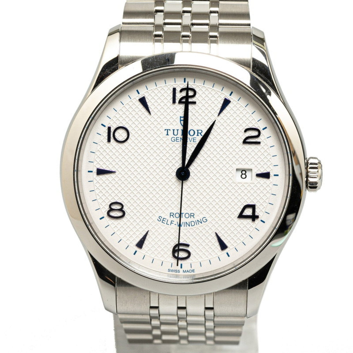 Gebrauchte Tudor 1926 Uhr 91650 Automatik weißes Zifferblatt Edelstahl Herren TUDOR 