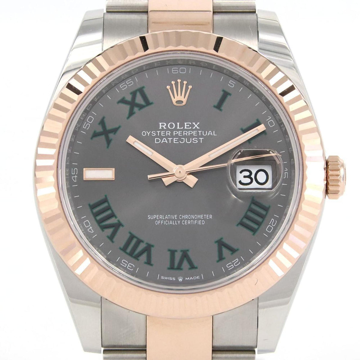Gebrauchte Rolex Datejust 126331?3 SSxPG Automatikuhr, Zufallszahl 
