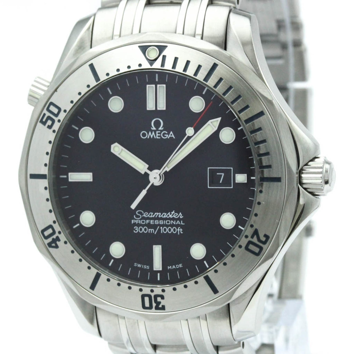 Pre-Owned OMEGA Seamaster Professional 300M Japan LTD Edition Mens Watch 2261.50 Polished