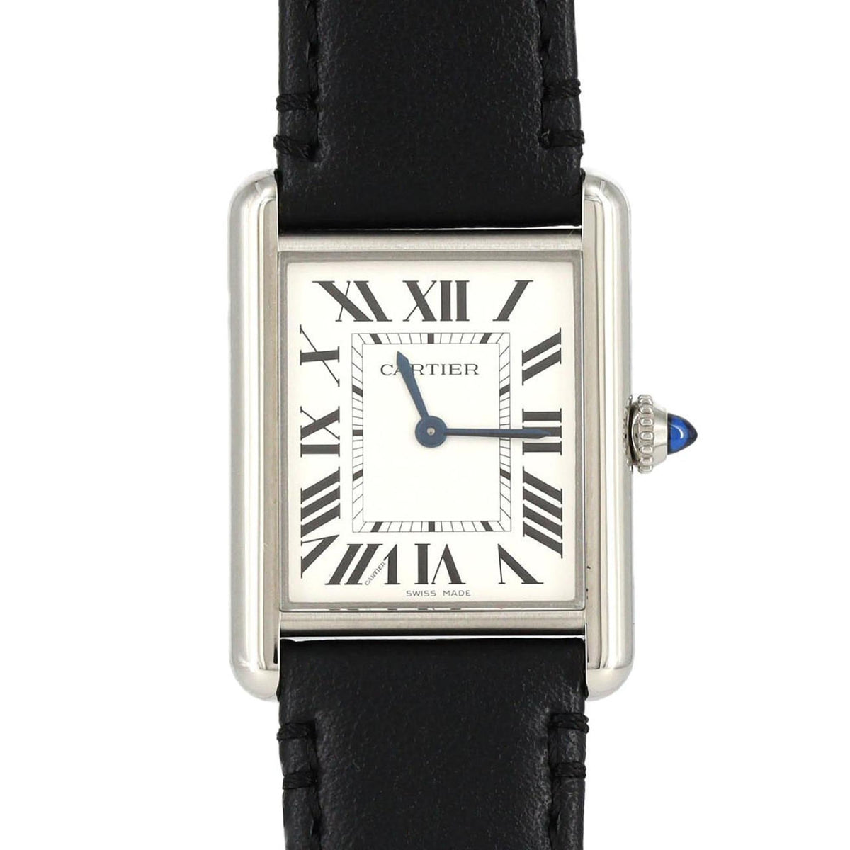 Pre-Owned Cartier Tank Must LM WSTA0059 Stainless Steel Solar Quartz