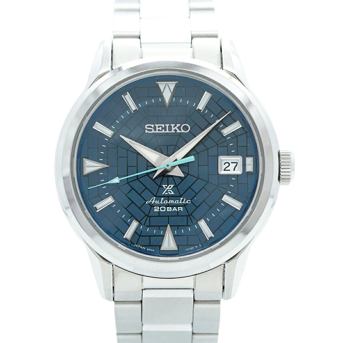 Pre-Owned Seiko Prospex 6R35-01P0 Blue Dial Men's Watch