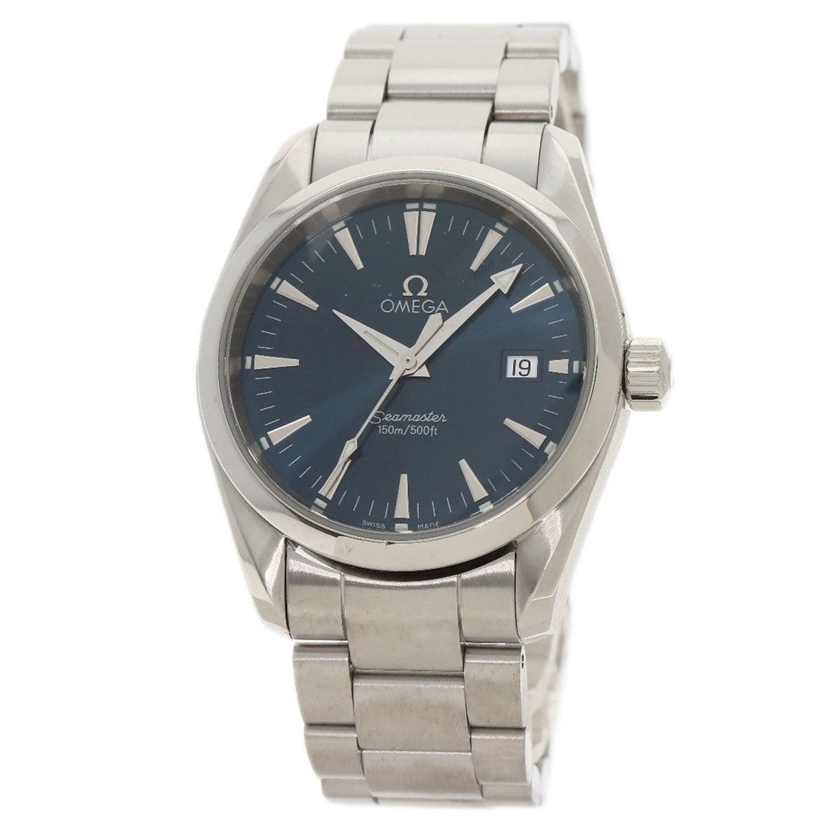 Gebrauchte Omega 2518.80 Seamaster Aqua Terra Uhr Edelstahl SS Herren 