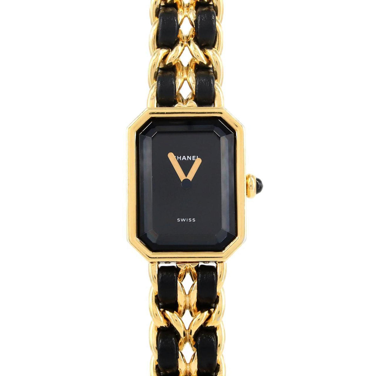 Gebrauchte Chanel Premiere GP L Größe H0001 Uhr Quarz 