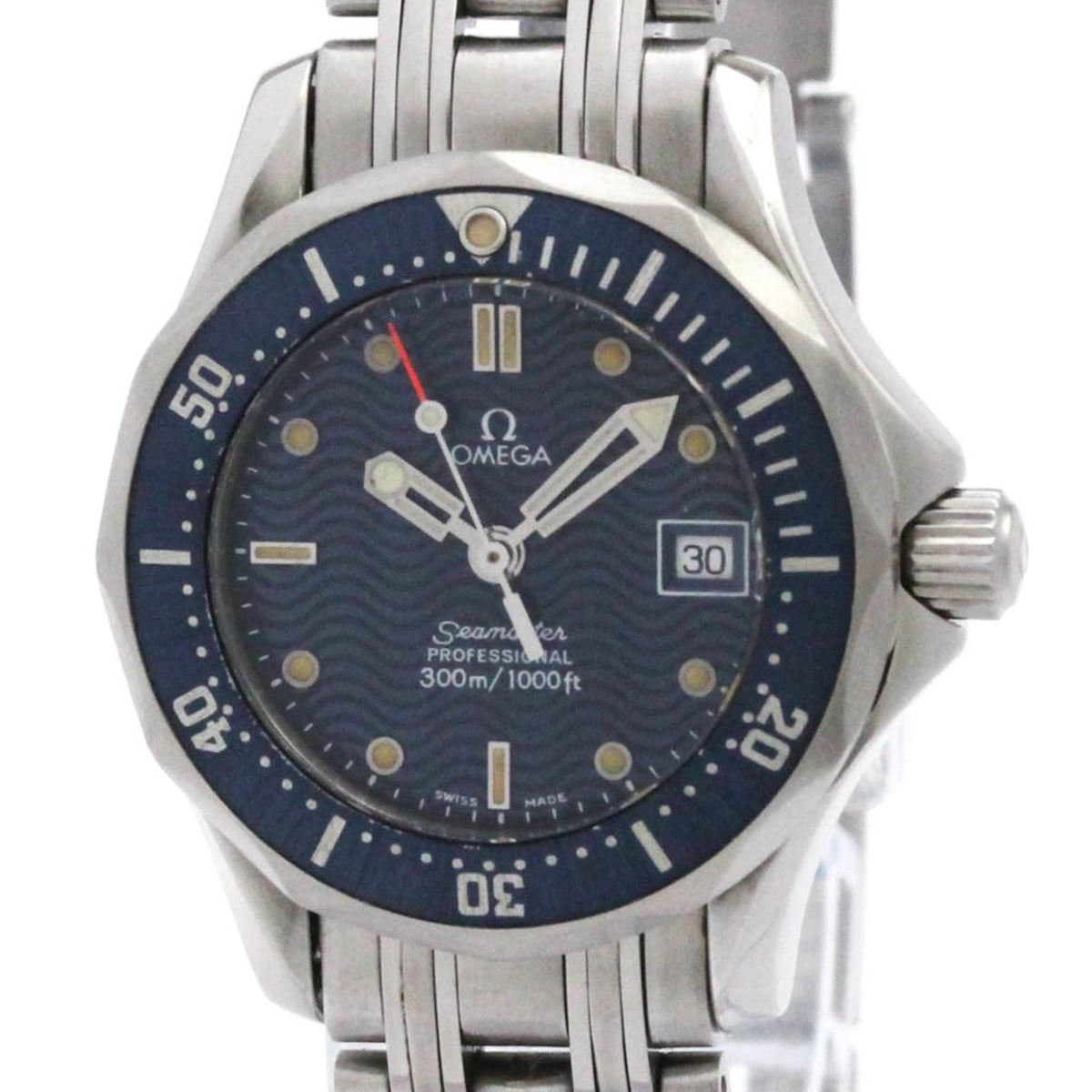 Pre-Owned OMEGA Seamaster Professional 300M Quartz Ladies Watch 2583.80 Polished