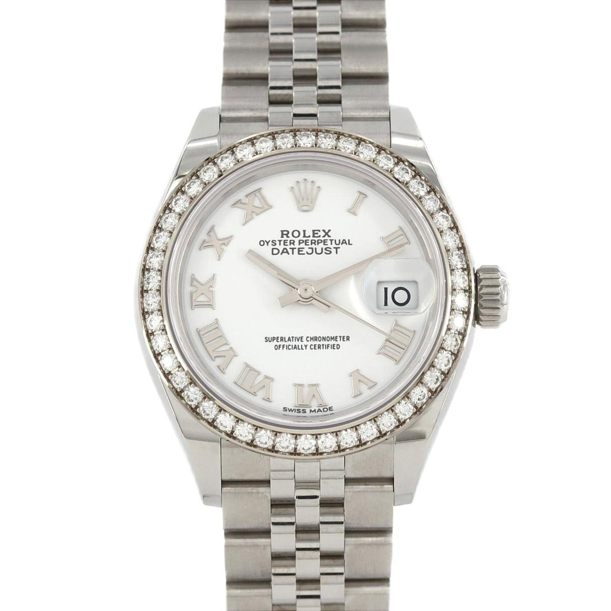 Gebrauchte Rolex Datejust 279384RBR SSxWG Uhr, automatische Wicklung, Zufallszahl 