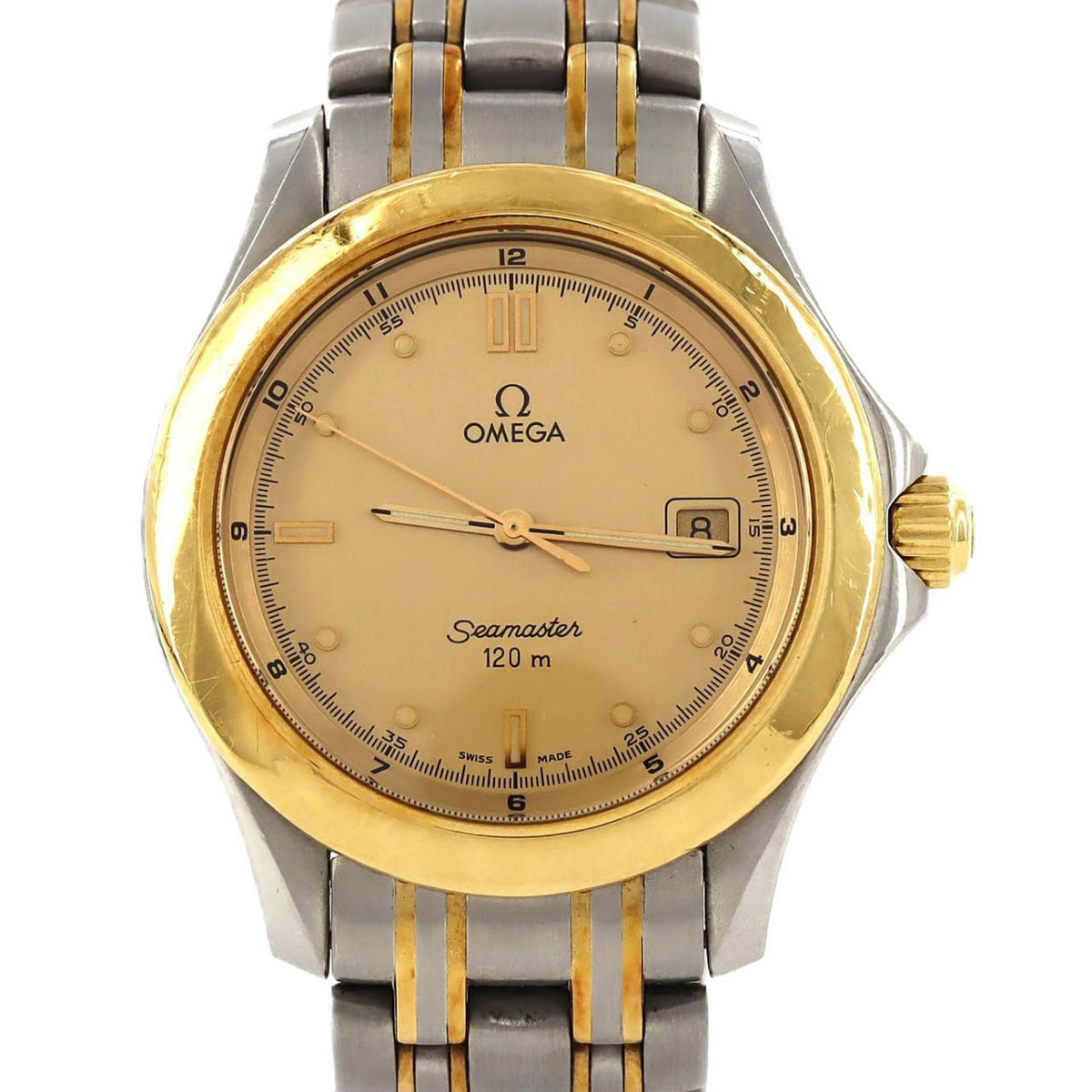 Pre-Owned Omega Seamaster 120 SSxYG Quartz Watch