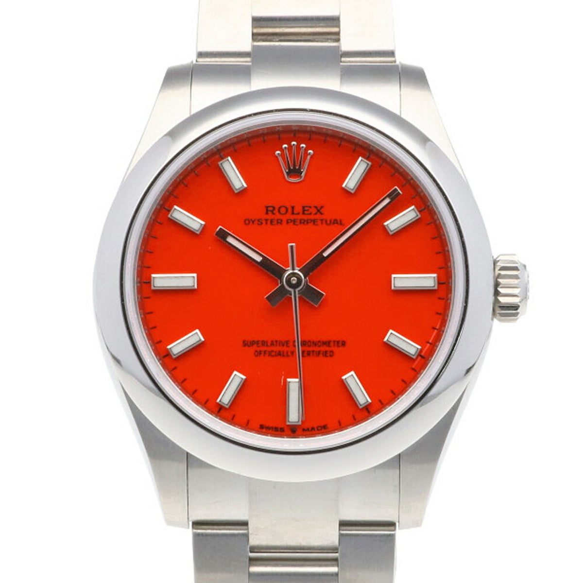 Gebrauchte Rolex Oyster Perpetual Uhr Edelstahl 277200 Damen 