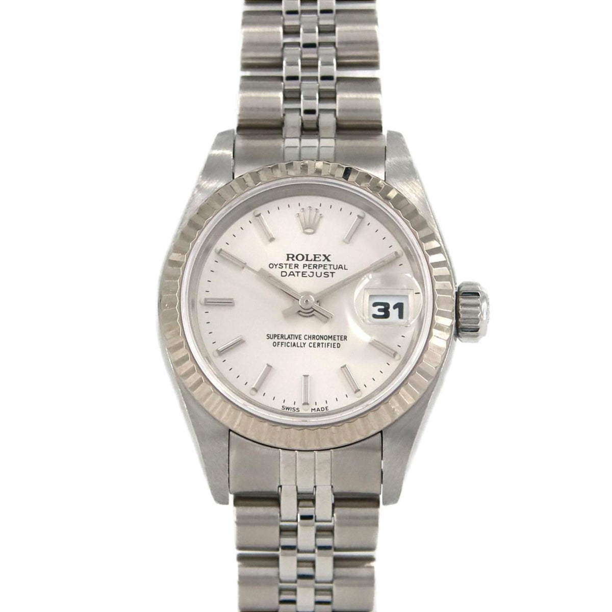 Gebrauchte Rolex Datejust 79174 SSxWG Automatikuhr F-Serie 