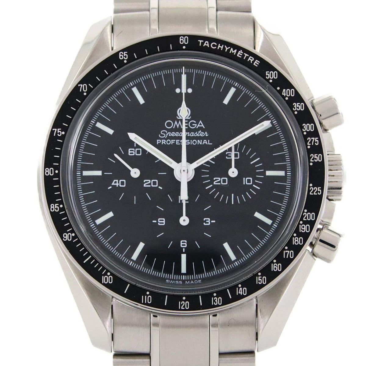 Pre-Owned Omega Speedmaster Pro 3570.50 Stainless Steel Watch, Manual Winding