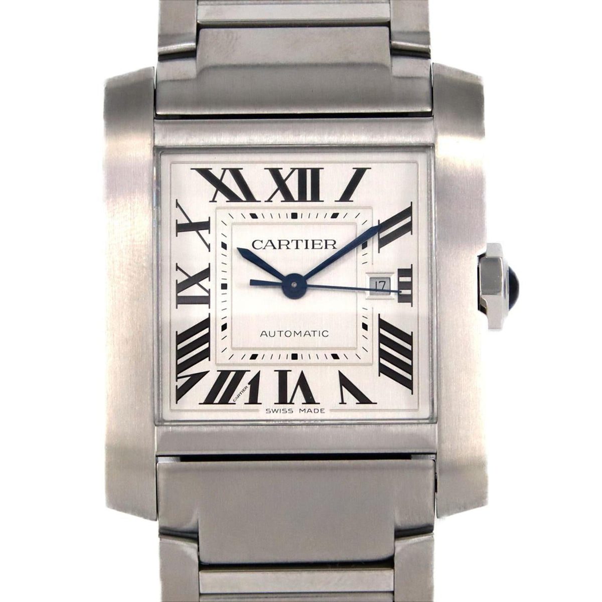 Pre-Owned Cartier Tank Francaise LM WSTA0067 SS Automatic Watch
