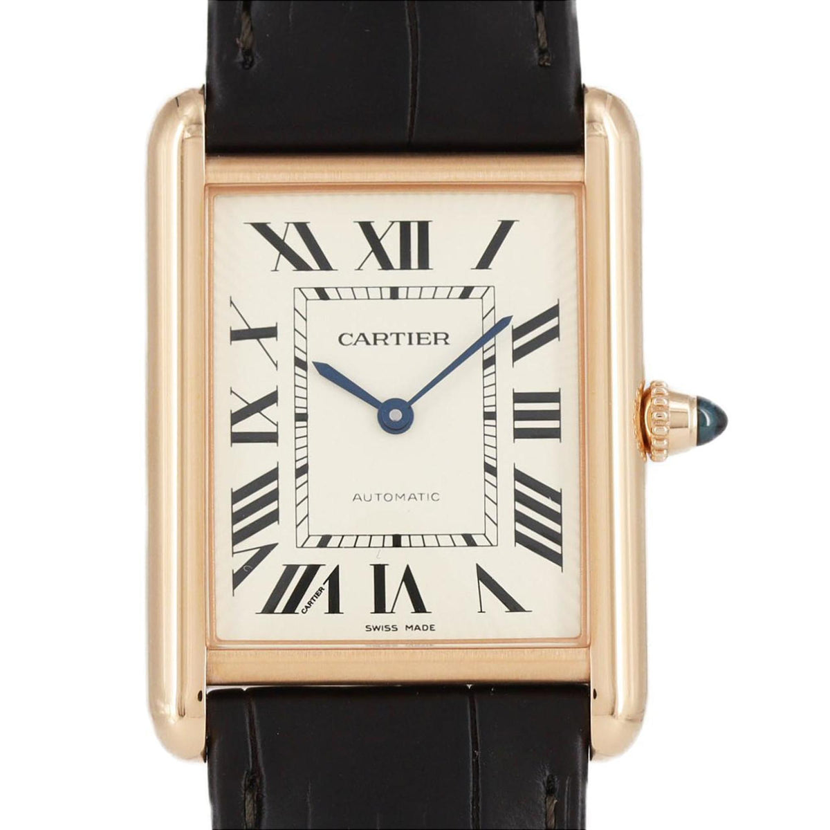 Pre-Owned Cartier Tank Louis PG WGTA0346 PG/RG Automatic Watch
