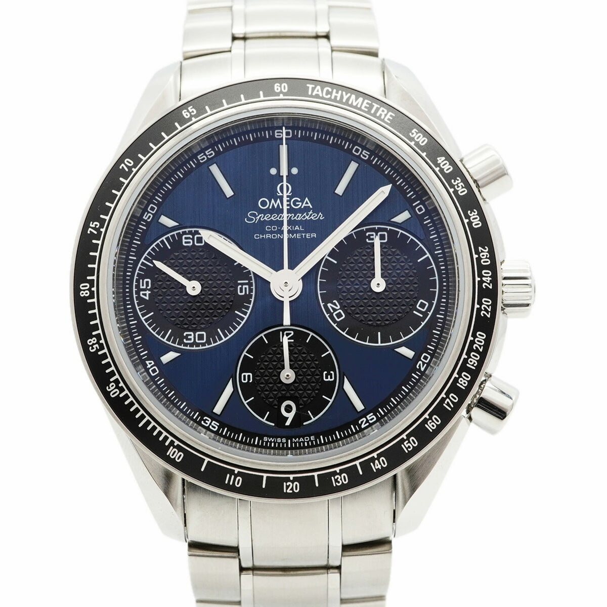 Pre-Owned Omega Speedmaster 326.30.40.50.03.001 Navy Dial Men's Watch
