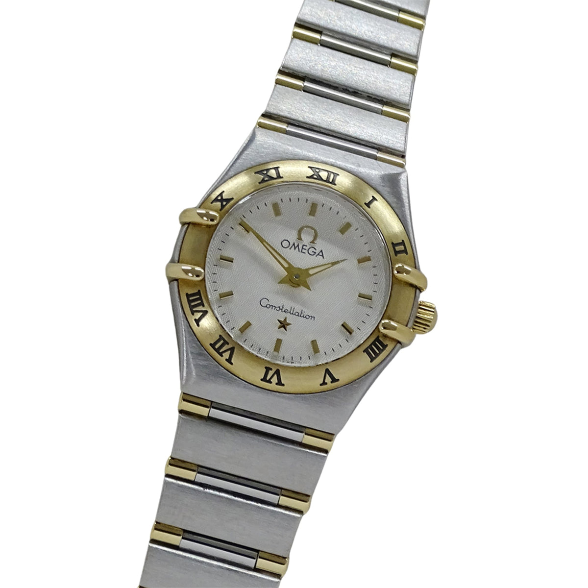 Pre-Owned OMEGA Constellation Mini 1362.30 Women's Quartz Watch, Stainless Steel, Gold, and Yellow Polished