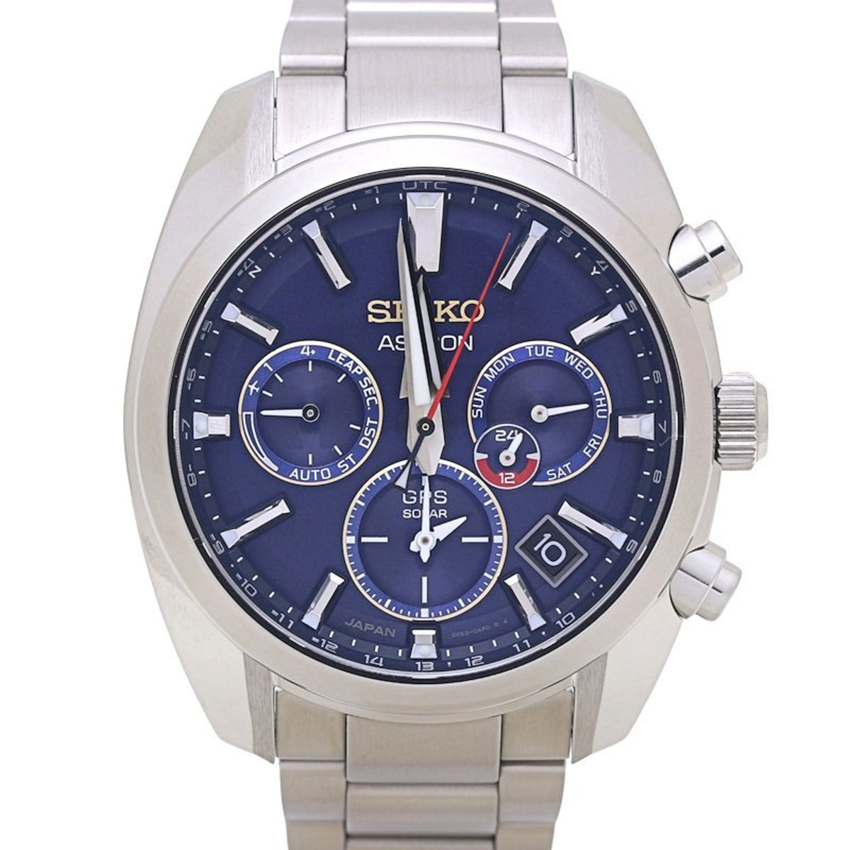 Gebrauchte Seiko Astron Limited Edition SBXC115 5X53-0BT0 Shohei Ohtani Edelstahl Herrenuhr 130414 auf 1.700 Stück 