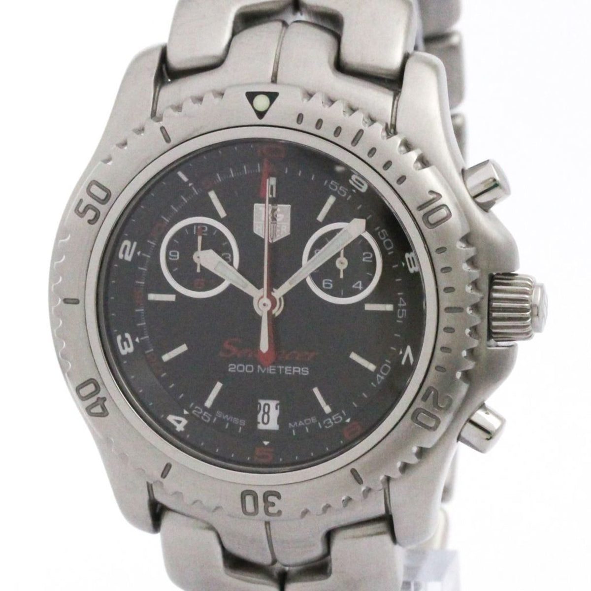 Pre-Owned Tag Heuer Link Quartz Stainless Steel Men's Sport CT1113
