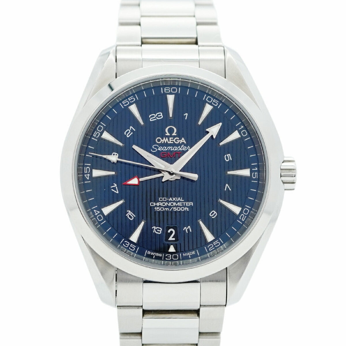 Pre-Owned Omega Seamaster 231.10.43.22.03.001 Navy Dial Men's Watch