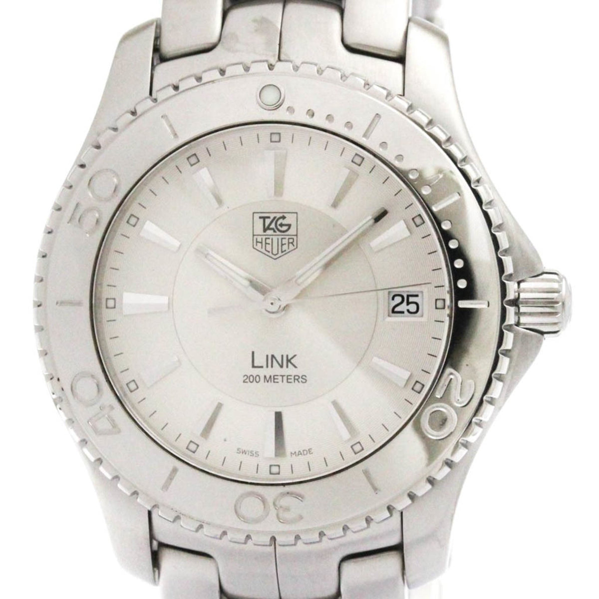 Gebrauchte Tag Heuer Link Quarz Edelstahl Herren Sport WJ1111 