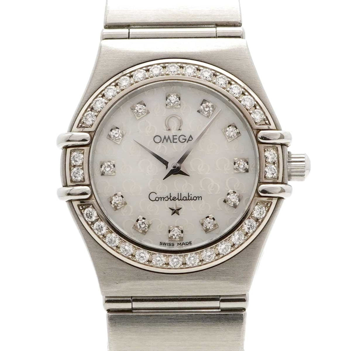 Pre-Owned Omega Constellation 1460.75 White Dial Women's Watch