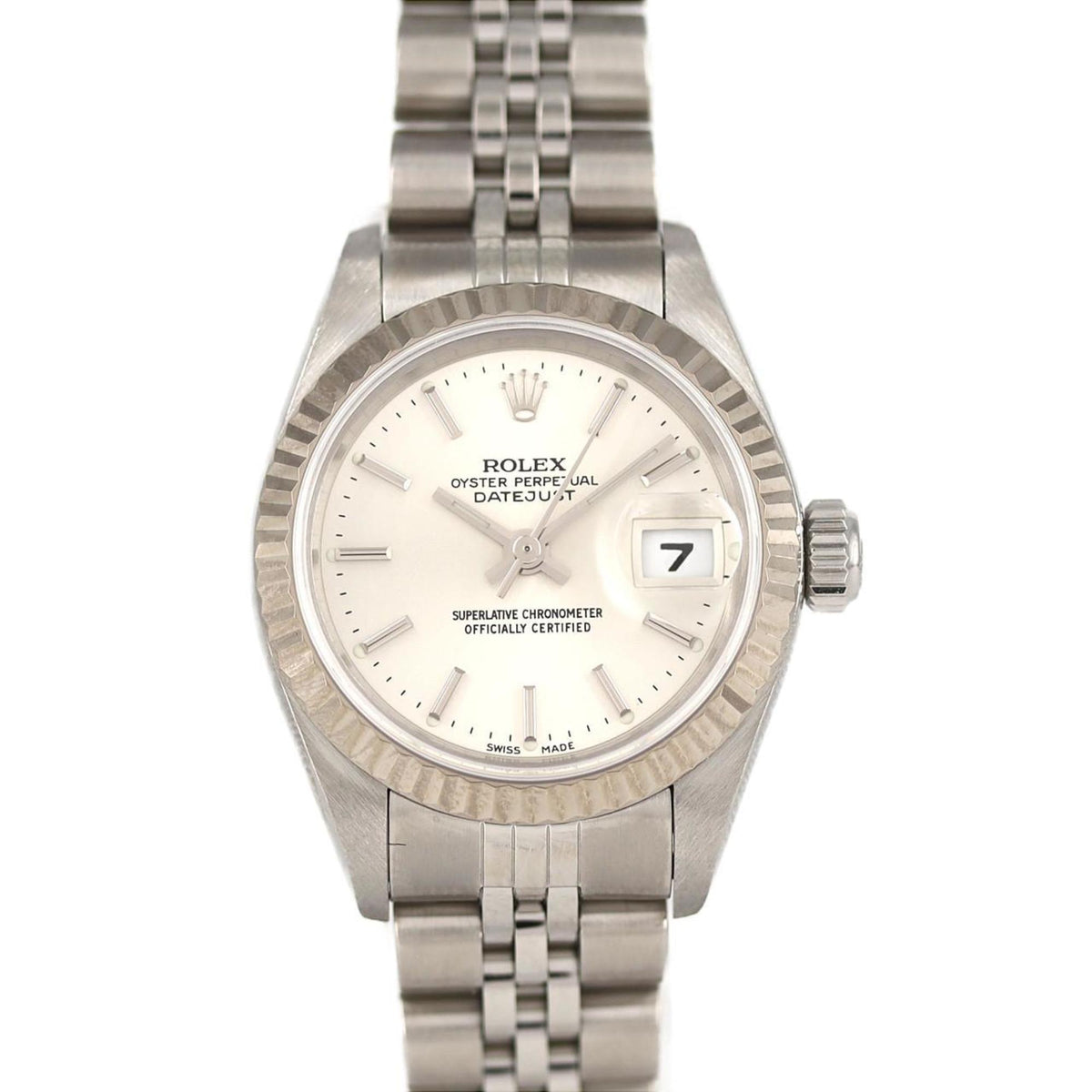 Gebrauchte Rolex Datejust 79174 SSxWG Automatikuhr P-Serie