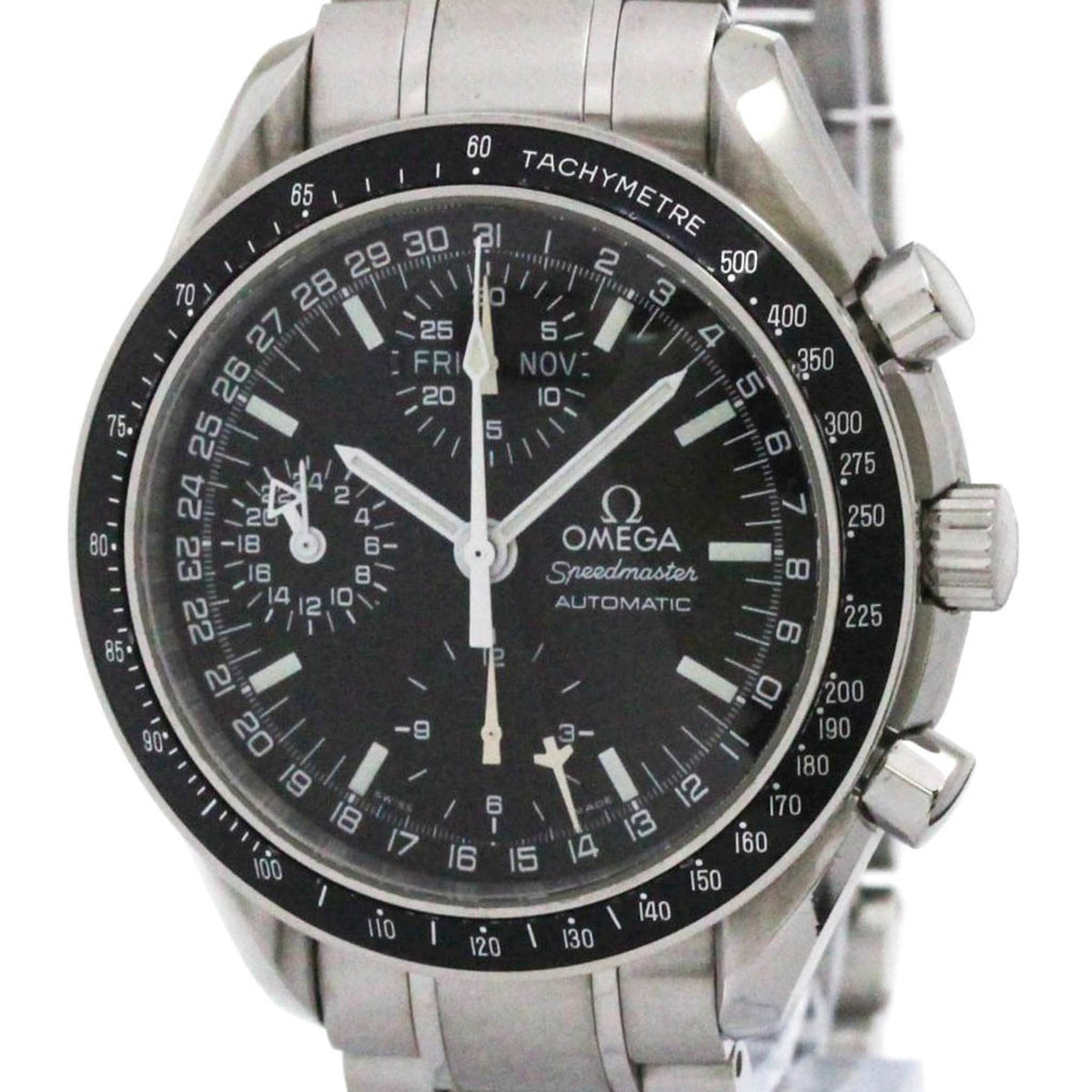 Pre-Owned OMEGA Speedmaster Mark 40 Steel Automatic Mens Watch 3520.50