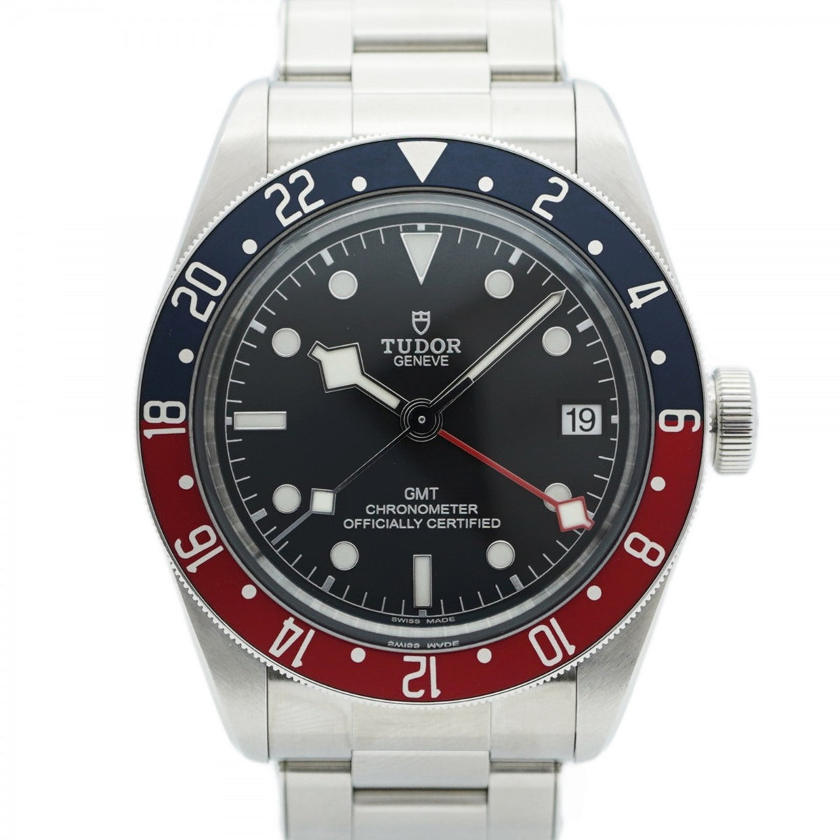 Pre-Owned Tudor Black Bay GMT 79830RB Dial Men's Watch