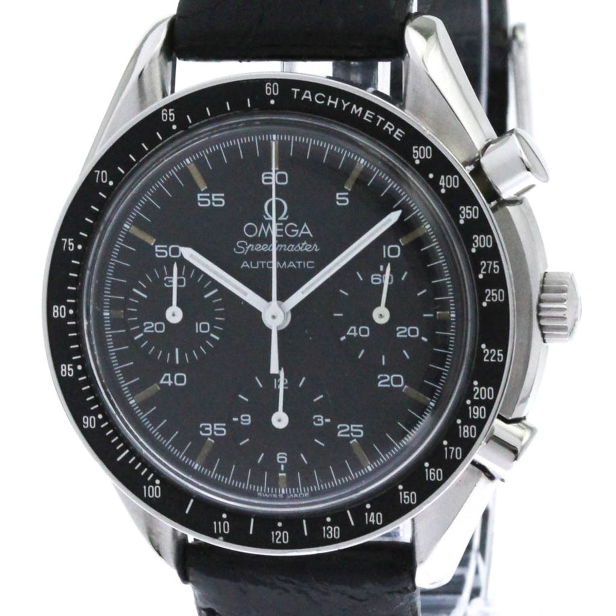 Pre-Owned OMEGA Speedmaster Automatic Steel Mens Watch 3510.50 Polished