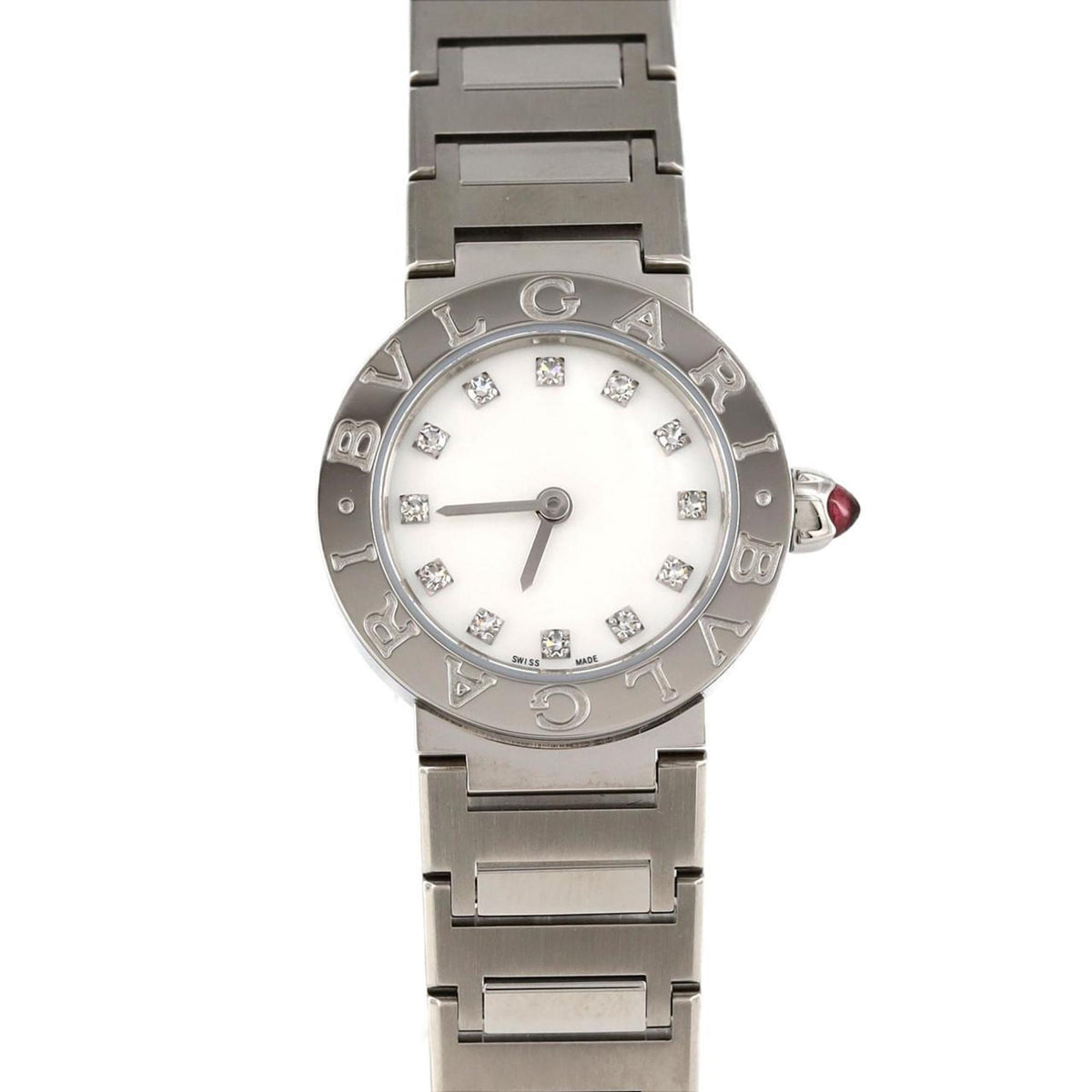 Gebrauchte Bvlgari 12P BB23S 103692 SS Armbanduhr Quarz 