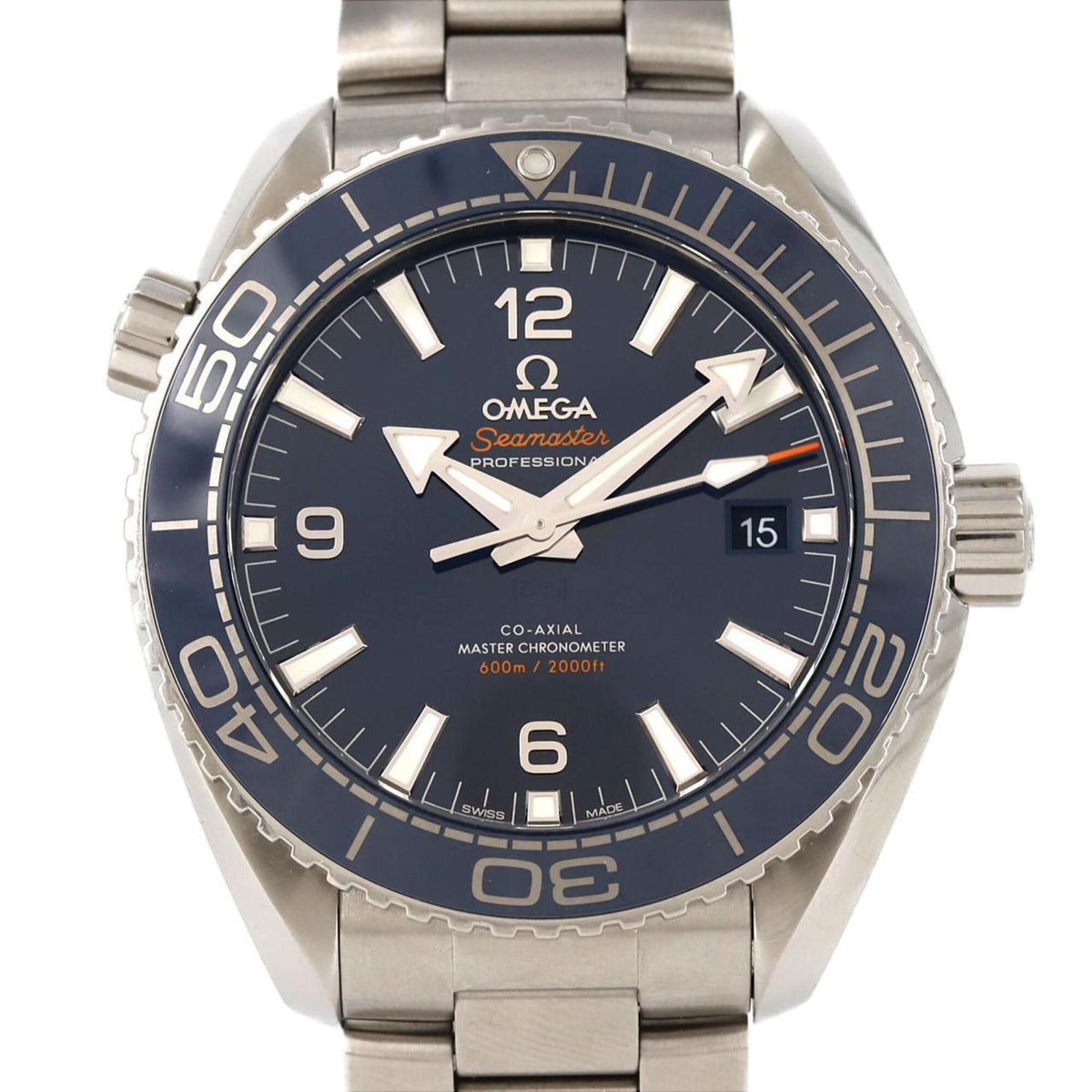 Pre-Owned Omega Seamaster Planet Ocean 215.30.44.21.03.001 Stainless Steel Automatic Watch