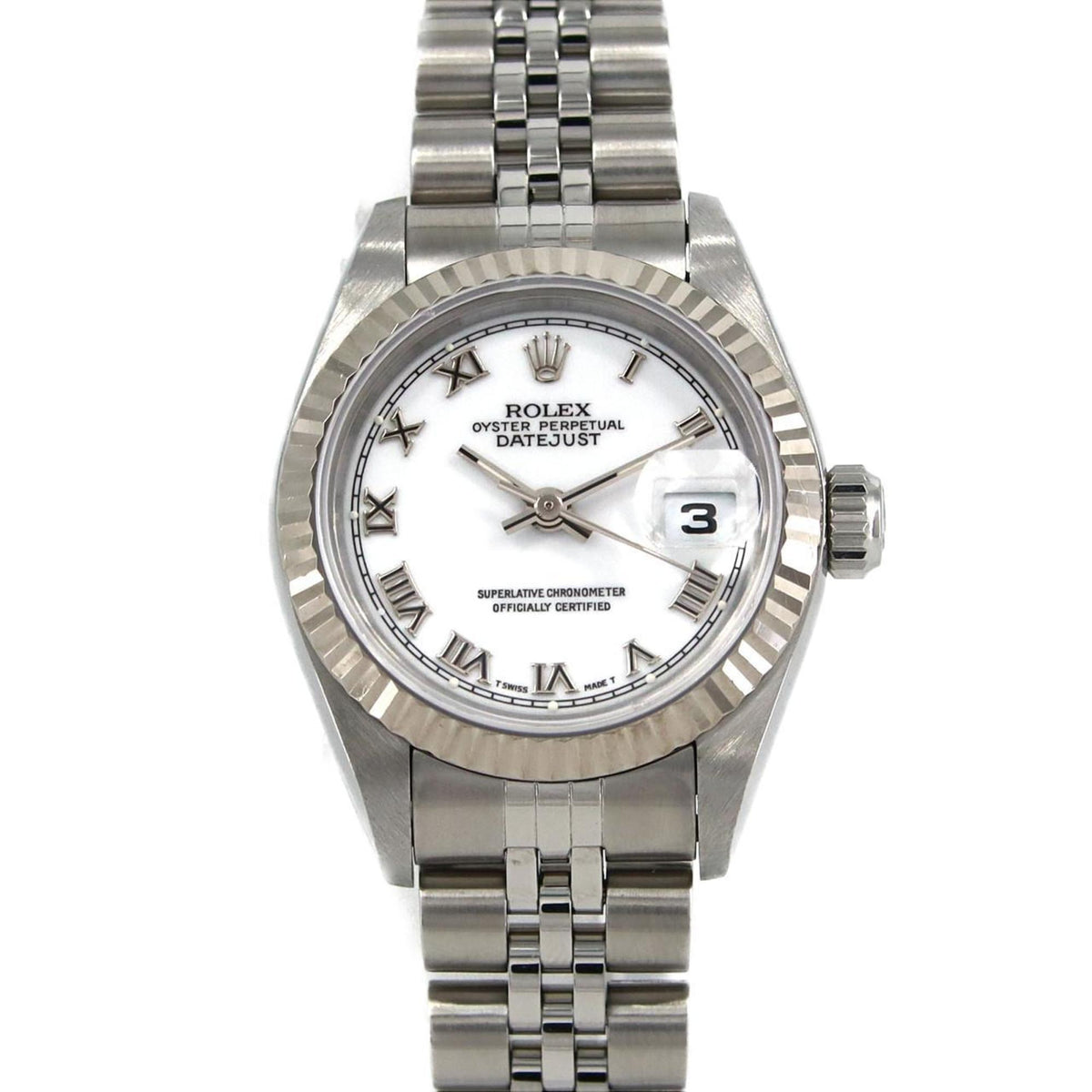 Gebrauchte Rolex Datejust 69174 SSxWG Uhr Automatik T-Serie 