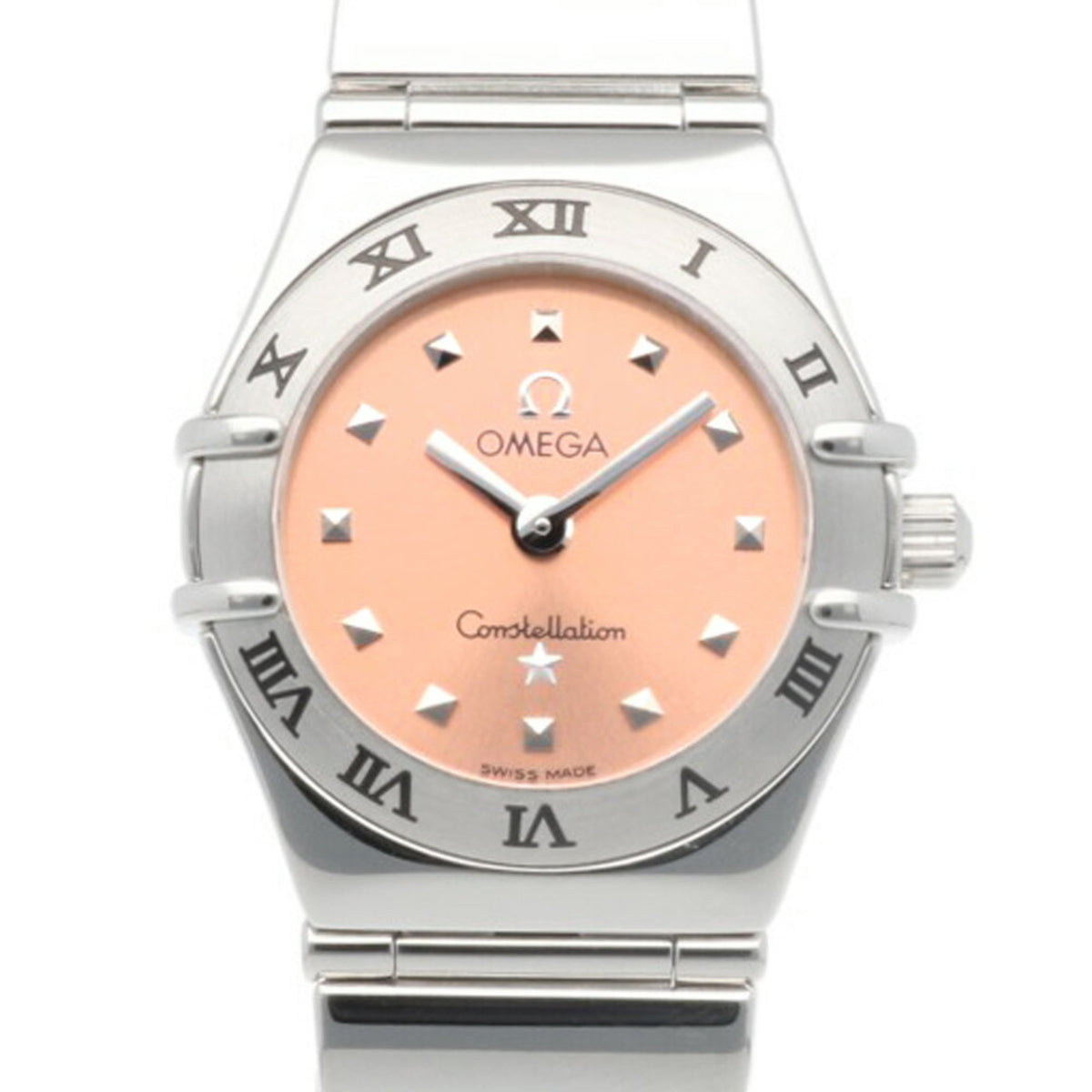 Pre-Owned Omega Constellation My Choice Watch, Stainless Steel 15616100 Quartz Women's OMEGA 12P Diamond