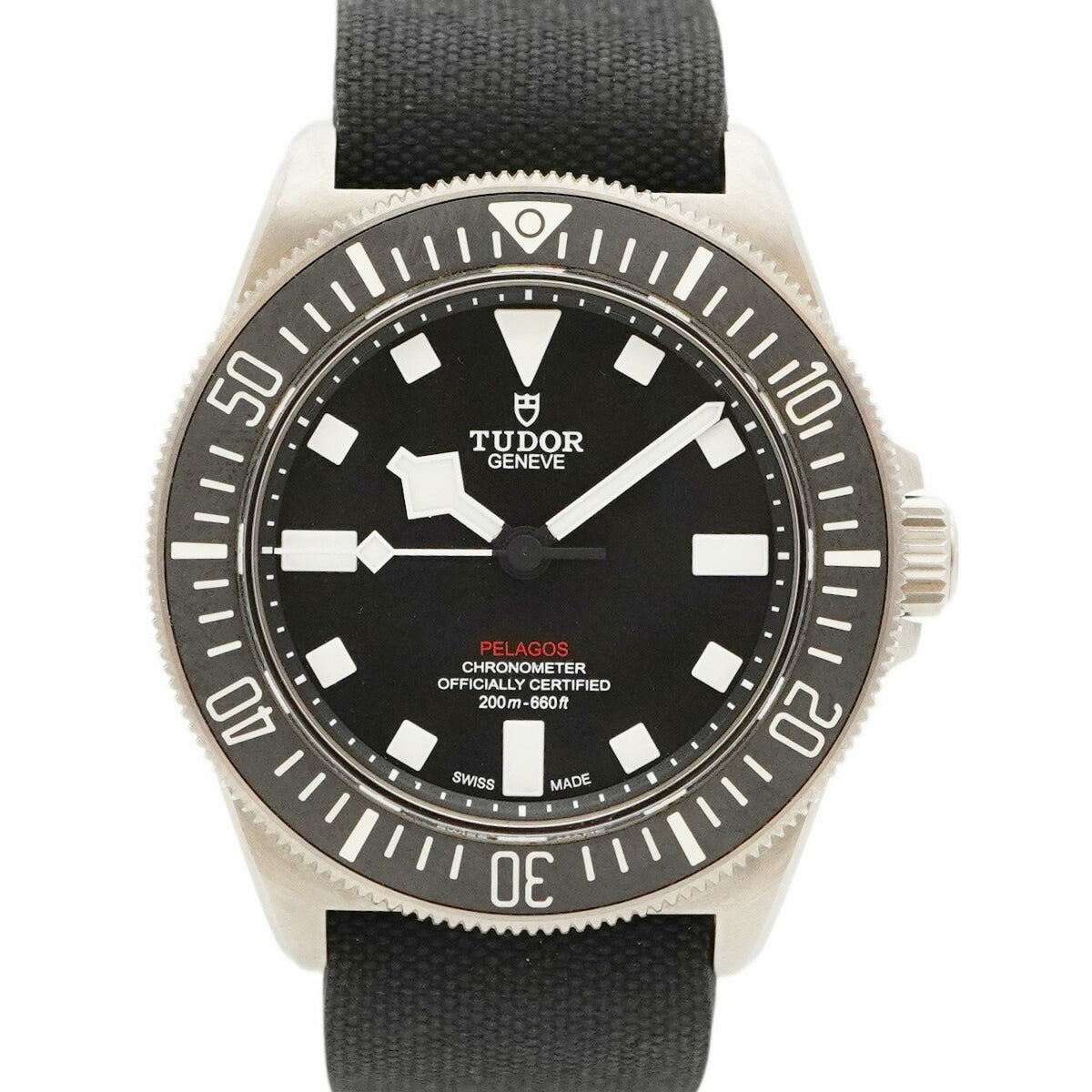 Pre-Owned Tudor Pelagos 25717N Black Dial Men's Watch