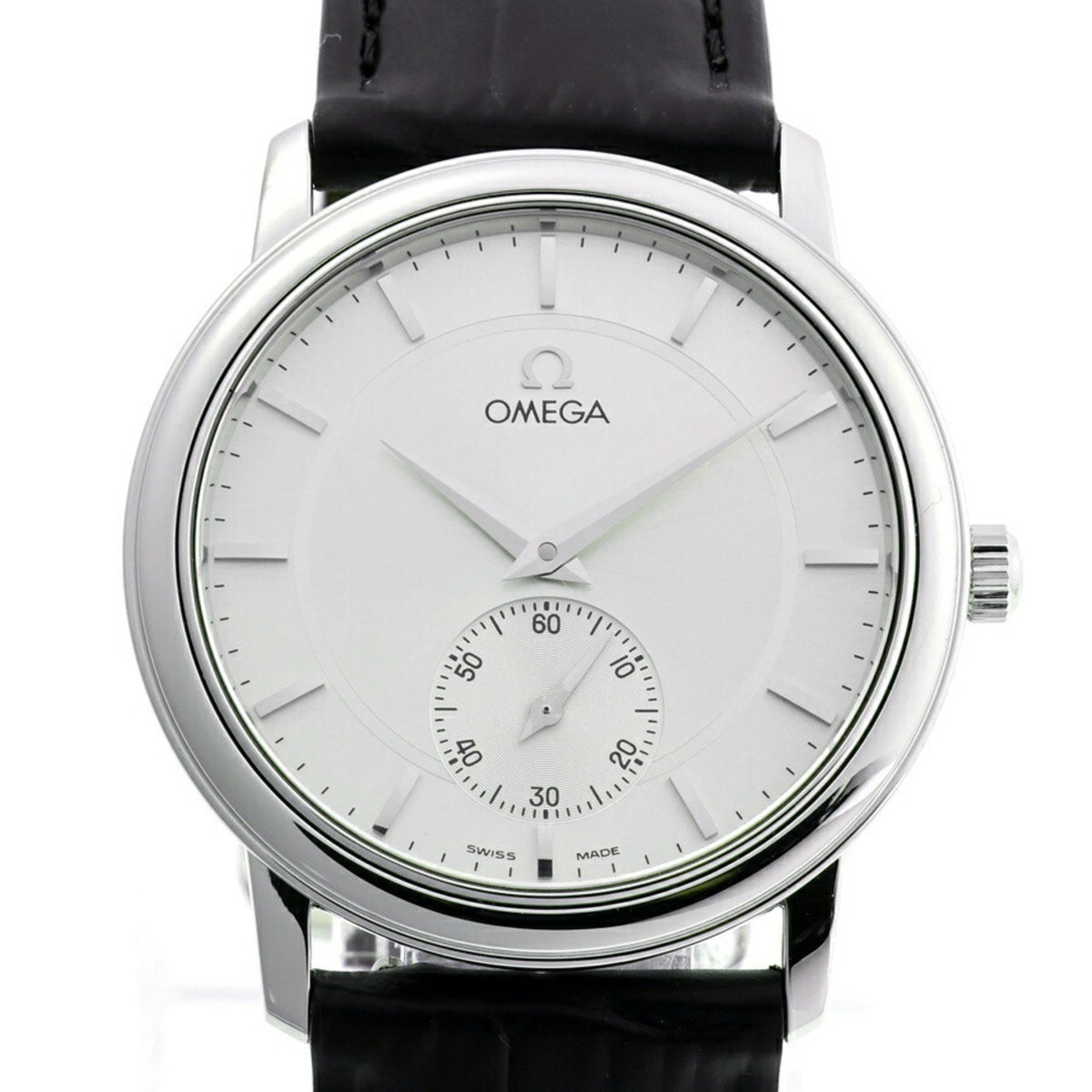 Gebrauchte OMEGA De Ville Prestige 4820.31 Silber Handaufzug H-158626 
