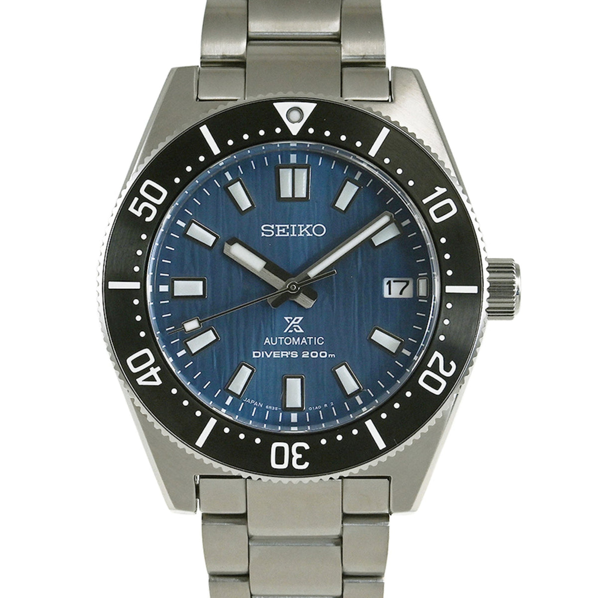 Gebrauchte SEIKO Seiko Prospex 1965 Mechanische Taucheruhr im modernen Design „Save the Ocean“ SBDC165 