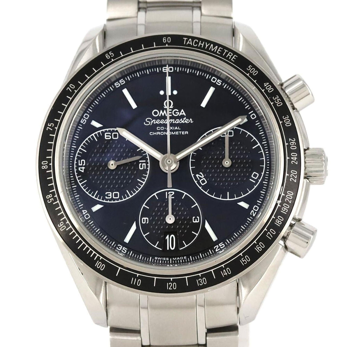 Pre-Owned Omega Speedmaster Racing 326.30.40.50.01.001 Stainless Steel Automatic Watch