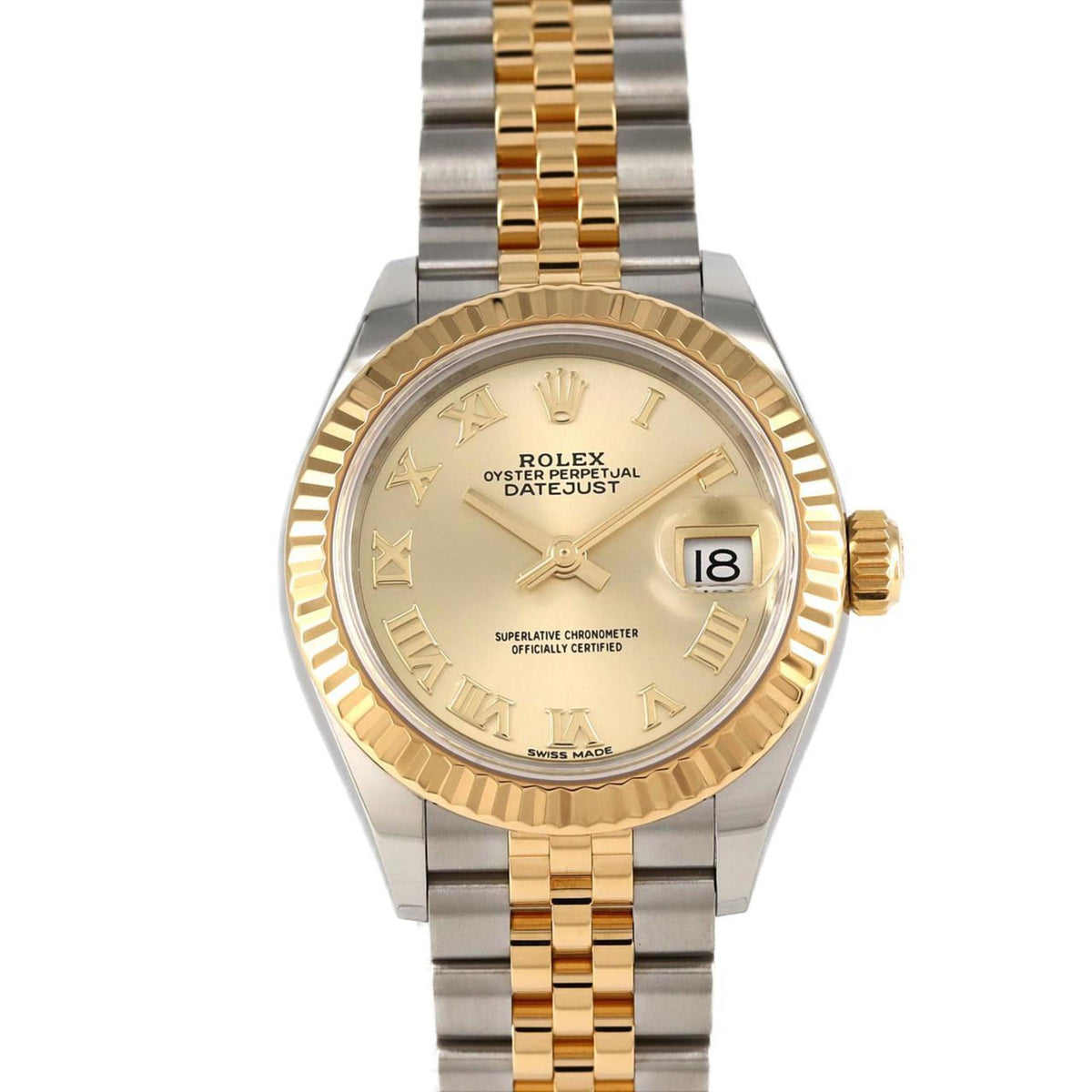 Gebrauchte Rolex Datejust 279173 SSxYG Uhr Automatik Zufallszahl 